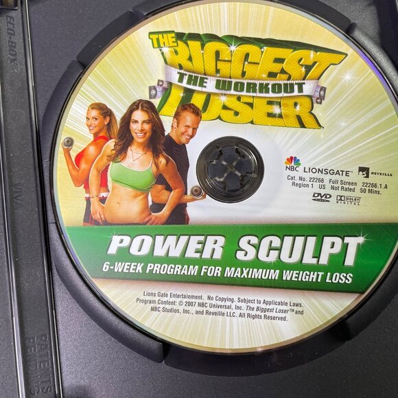 Jilian Michaels The Biggest Loser Power Sculpt 6 Week Program u Levels 1 2 3 W - Picture 8 of 8